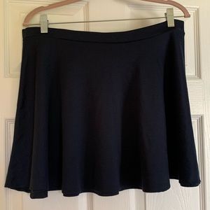 Navy Mini/Circle Skirt